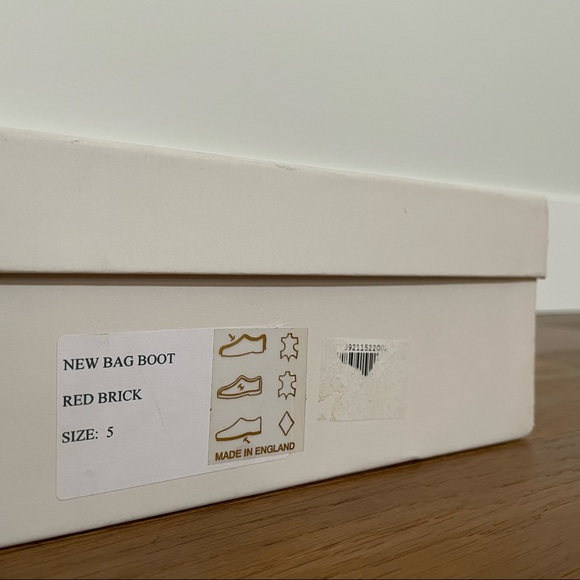 ❌SOLD❌Vivienne Westwood New Bag Boot Brick Red UK5 - Picture 10 of 11